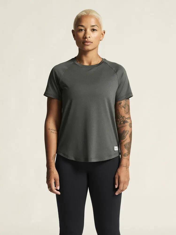 craft Collective SS Tee W – t‑shirt macia em poliéster reciclado 6/7