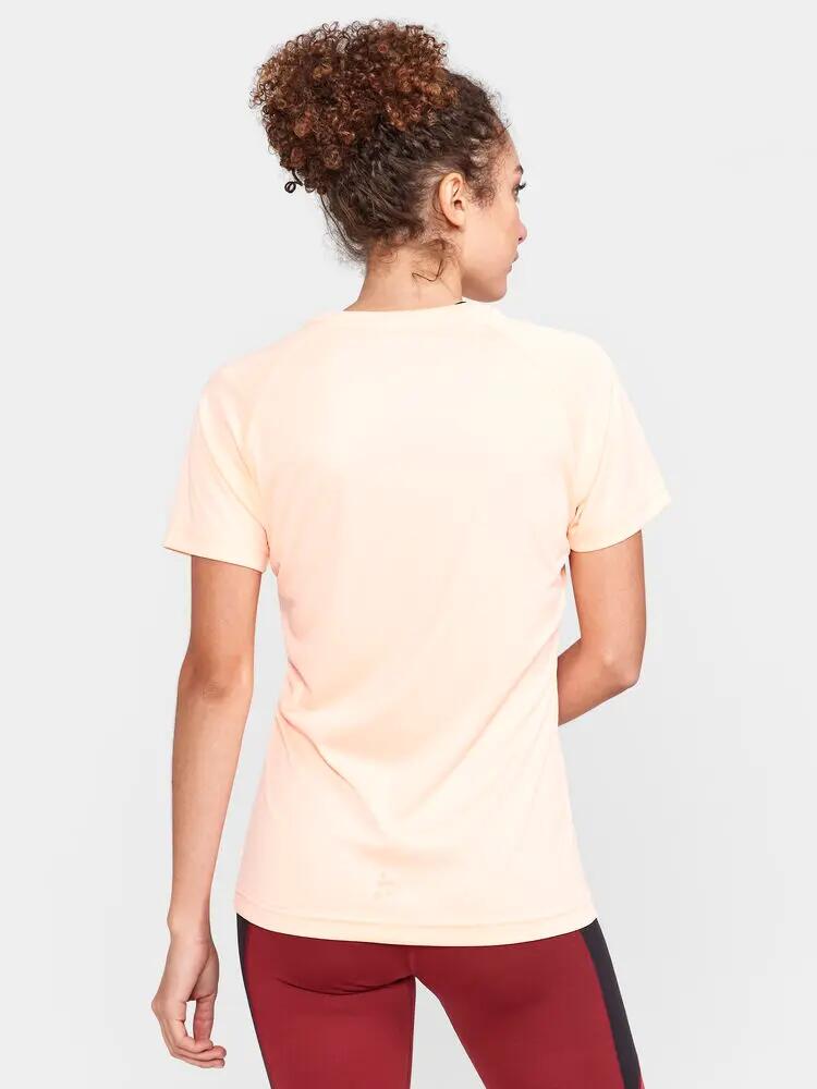 craft T-shirt CORE Essence Logo W in poliestere riciclato 3/4
