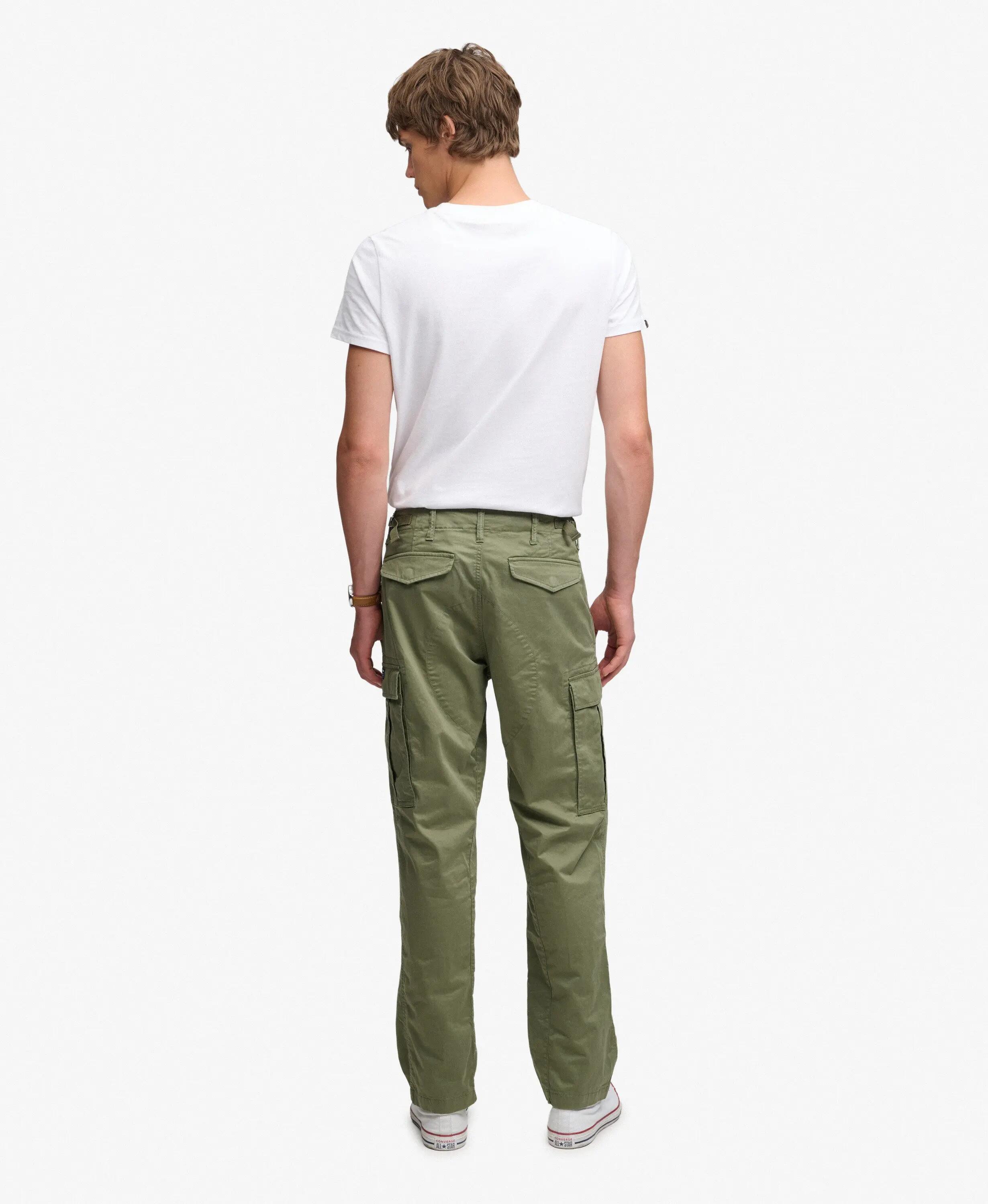 superdry Calças Cargo Regular Tapered em algodão com elastano 5/6
