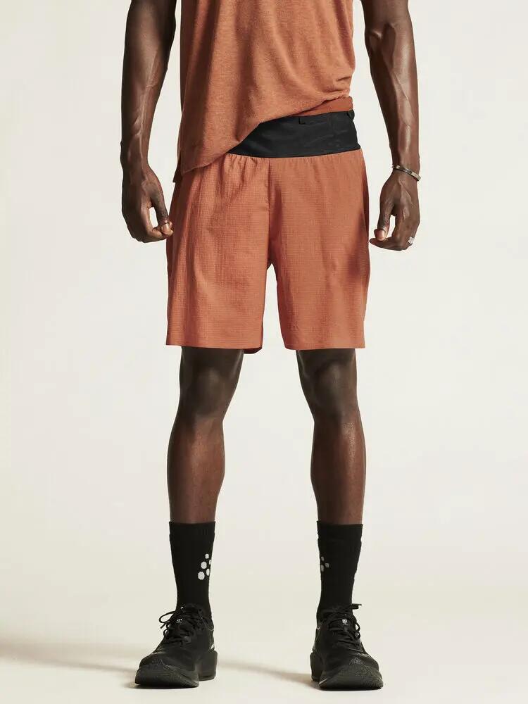 craft PRO Trail Shorts M — Leichte 2in1 Laufshorts aus recyceltem Ripstop 3/7