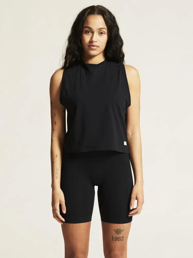 craft Collective Relaxed SL Tee W – Top sem mangas em algodão stretch 6/7