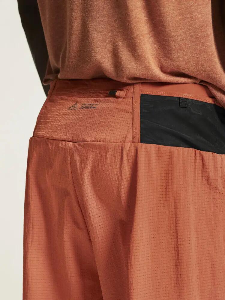 craft PRO Trail Shorts M — short 2in1 leggeri in ripstop riciclato 2/7