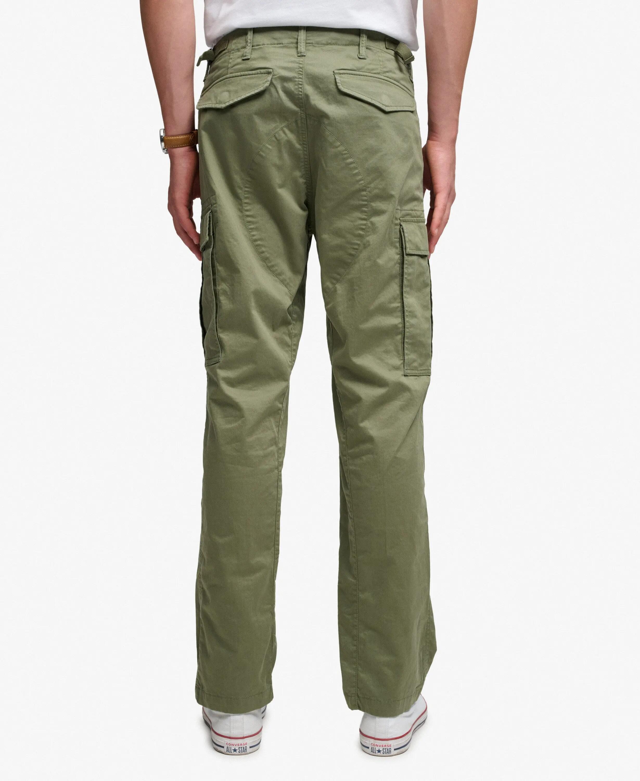 superdry Calças Cargo Regular Tapered em algodão com elastano 4/6