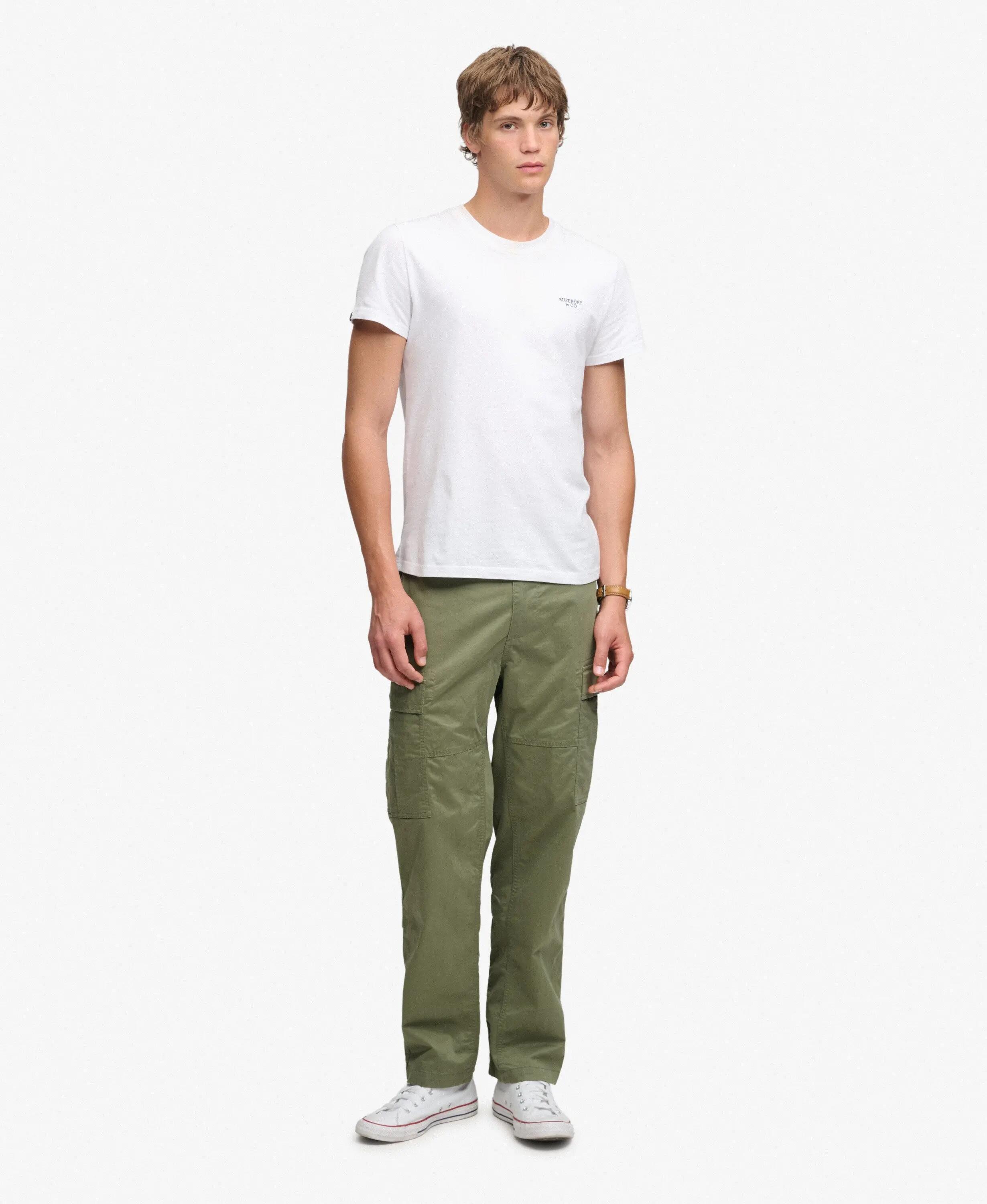 superdry Calças Cargo Regular Tapered em algodão com elastano 2/6