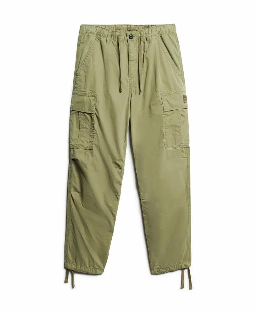 superdry Vintage Parachute Cargo-broek van biologisch katoen – Hushed Olive 7/7