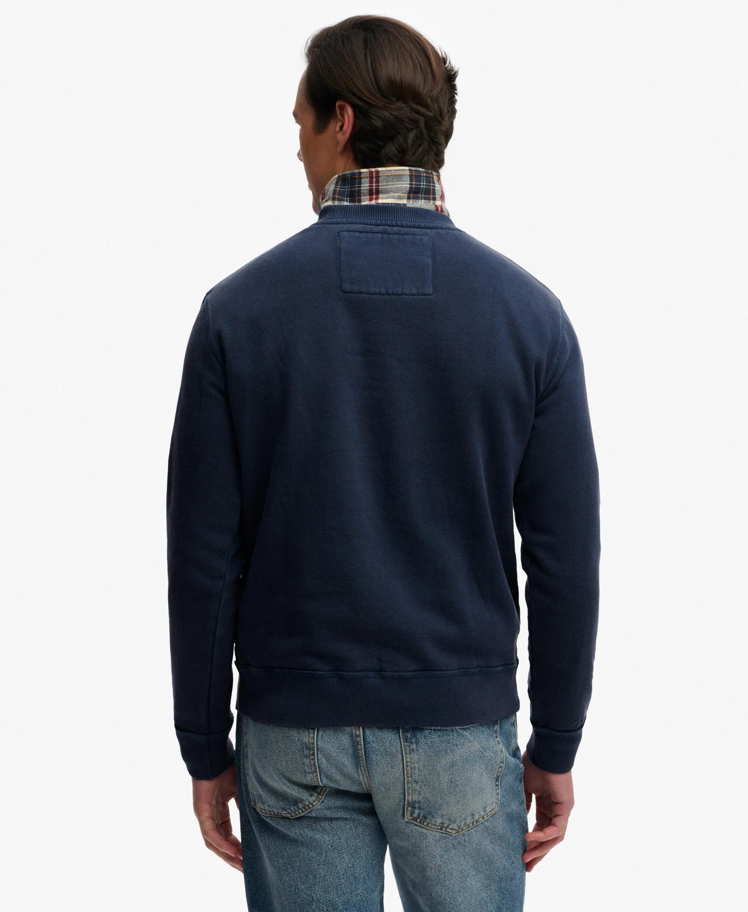 superdry Vintage Athletic Tonal Crew Sweatshirt – 100% algodão, Loose Fit 5/7