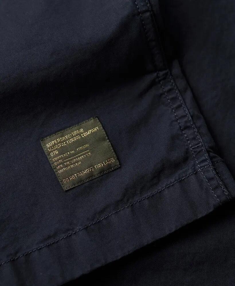 superdry Chemise militaire manches courtes en coton bio — Coupe décontractée 6/7
