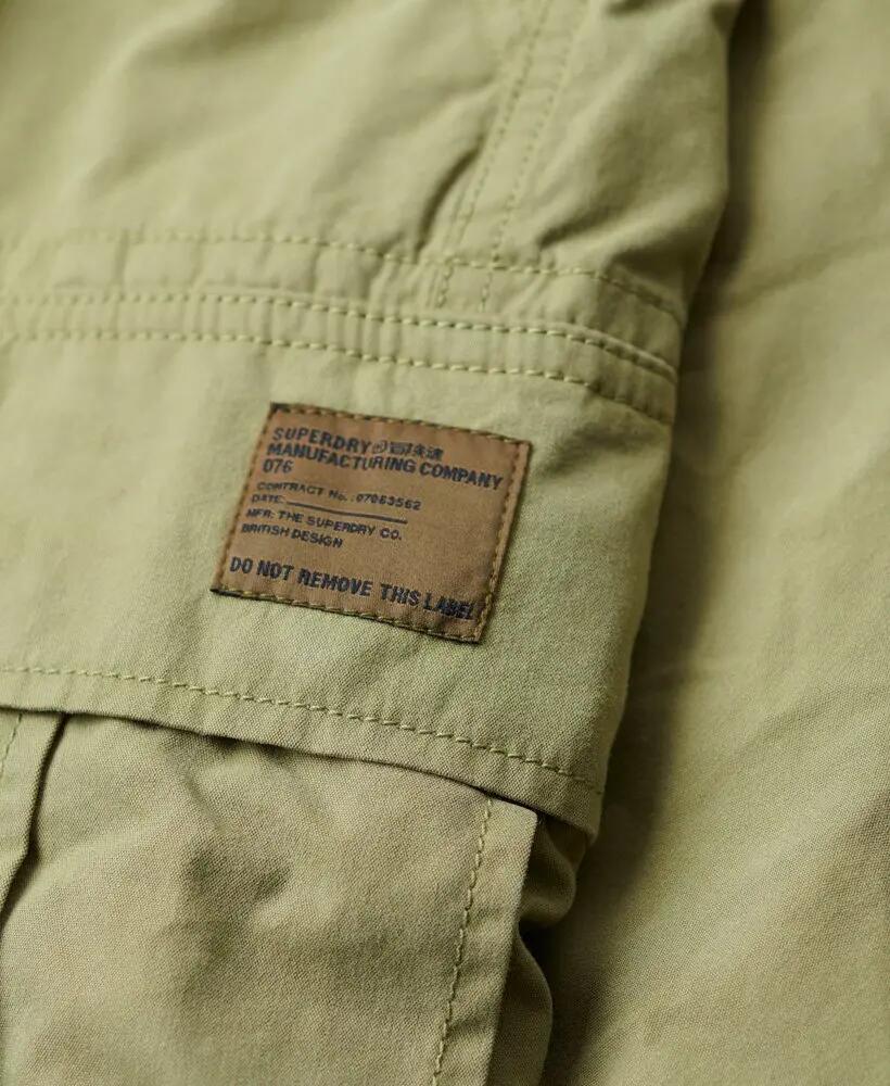superdry Vintage Parachute Cargo-broek van biologisch katoen – Hushed Olive 6/7