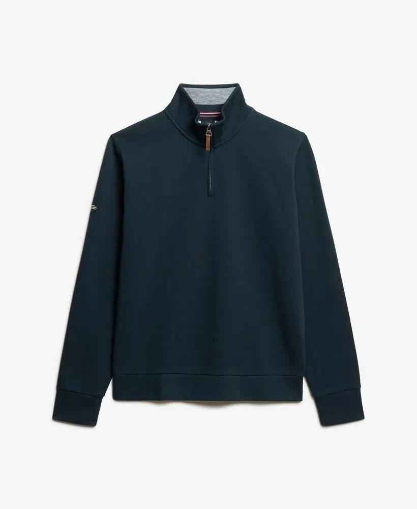 superdry Core Pique Half Zip Sweatshirt in cotone misto 6/6