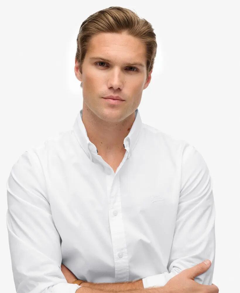 superdry Camicia Essentials Tailored Lite – Slim fit, leggera 4/6