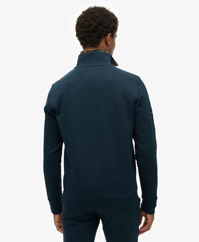 superdry Core Pique Half Zip Sweatshirt in cotone misto 4/6