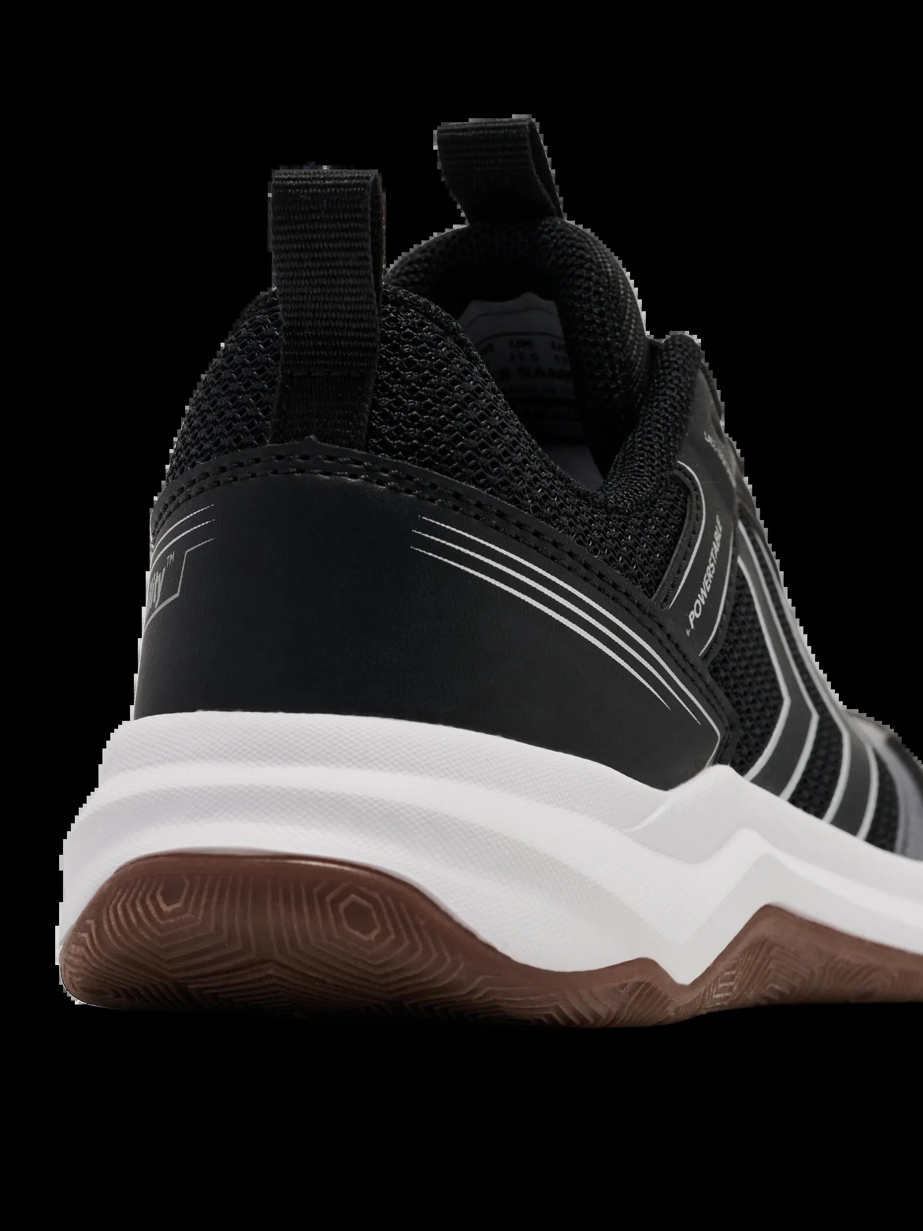 hummel POWER STABLE LC JR — Zapatilla indoor infantil, ajuste estable 3/4