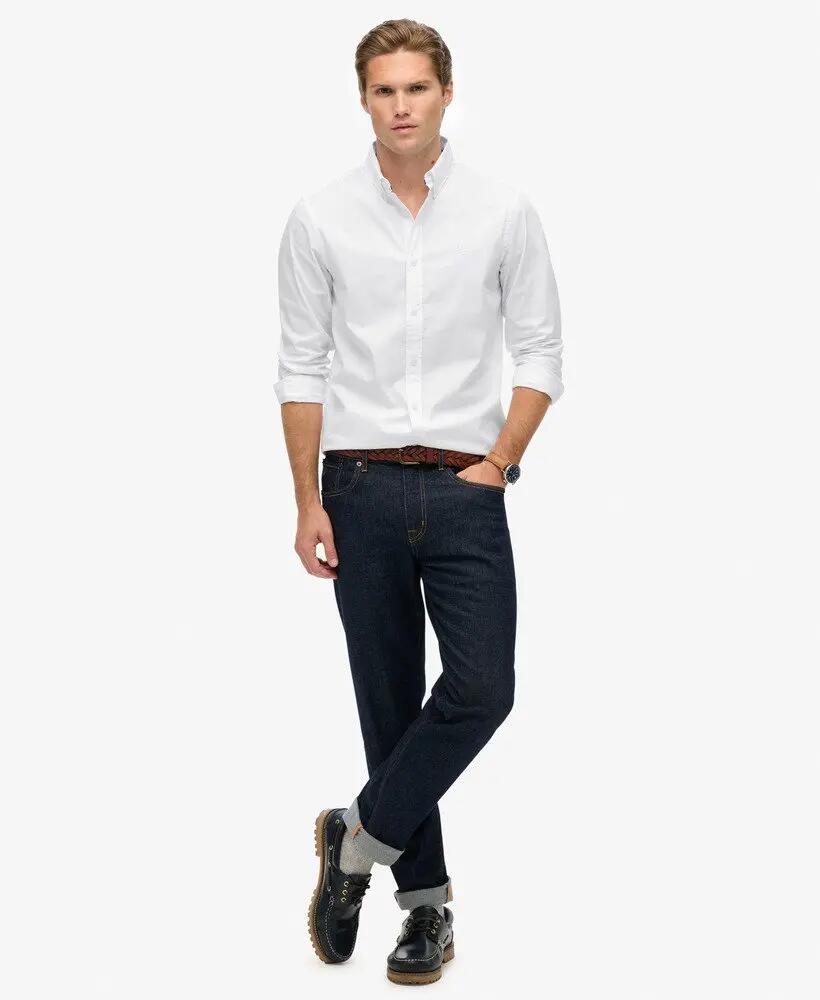 superdry Camicia Essentials Tailored Lite – Slim fit, leggera 3/6