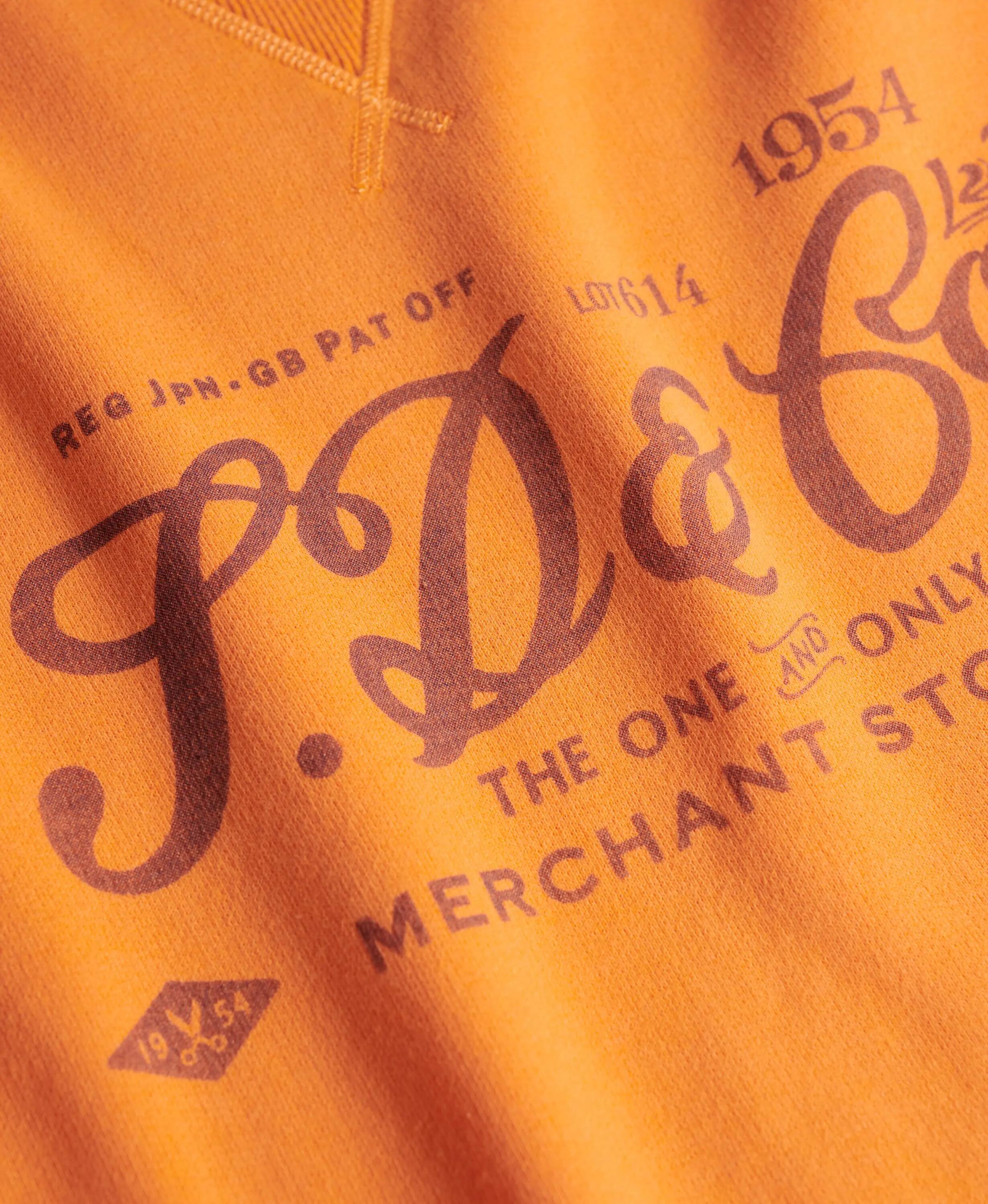 superdry Sweater The Merchant Store – vintage print, losse pasvorm 6/7
