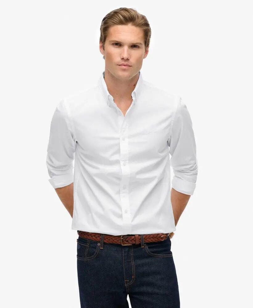 superdry Camicia Essentials Tailored Lite – Slim fit, leggera 2/6