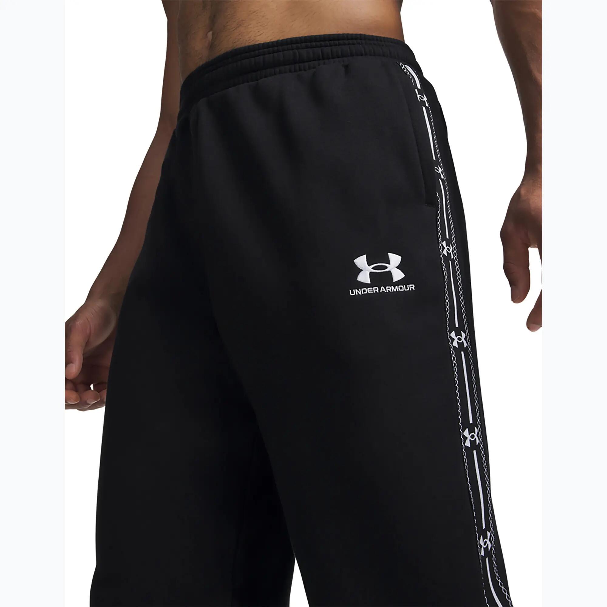 Spodnie męskie Under Armour Icon Fleece Taped Jogger 4/5
