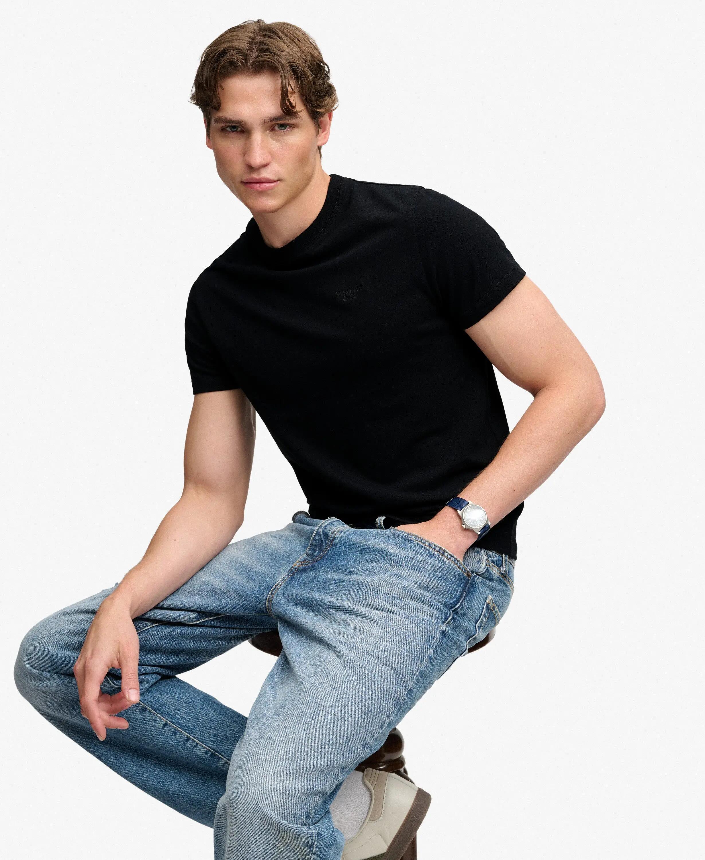 superdry Essential Stacked Logo T‑Shirt aus Bio‑Baumwolle 3/7
