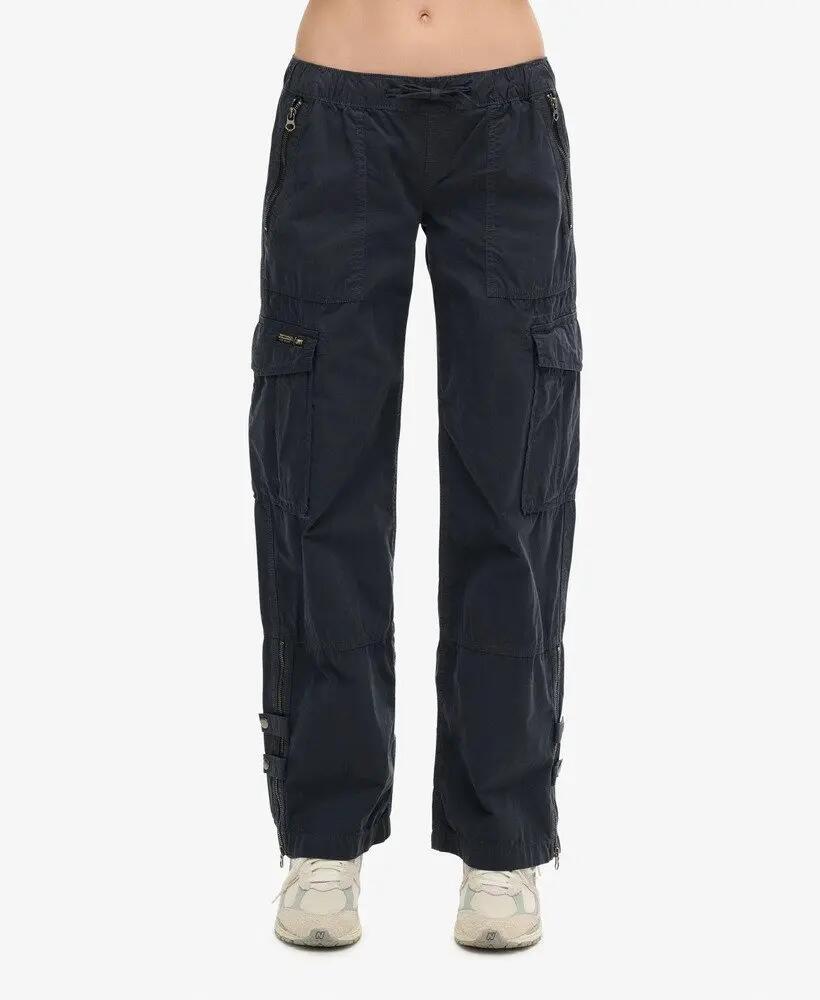 superdry Low Rise Cargobroek Wijde Pijp van Katoen 3/7