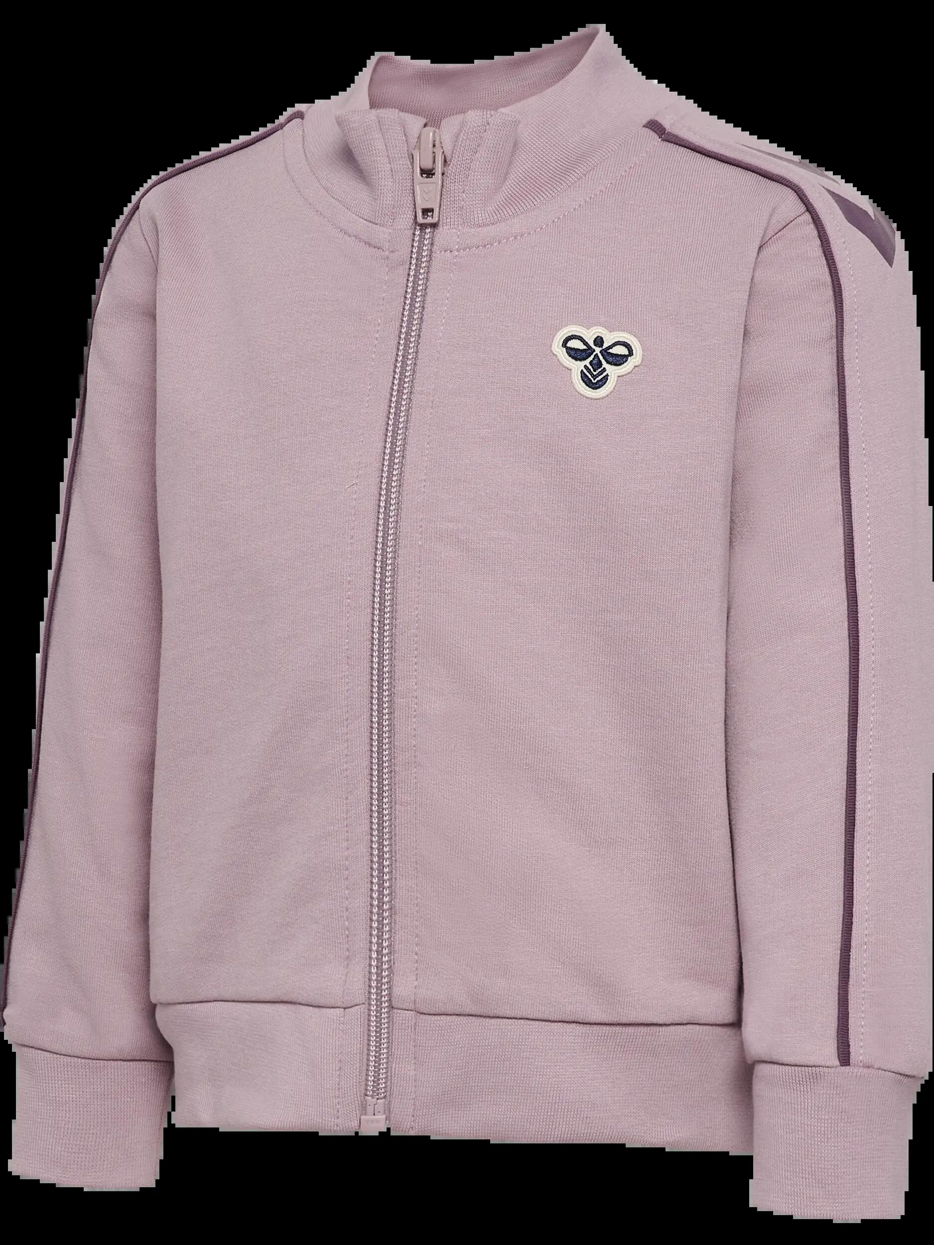 hummel Tuta hmlMINI CO REG in cotone biologico - SEA FOG 2/4