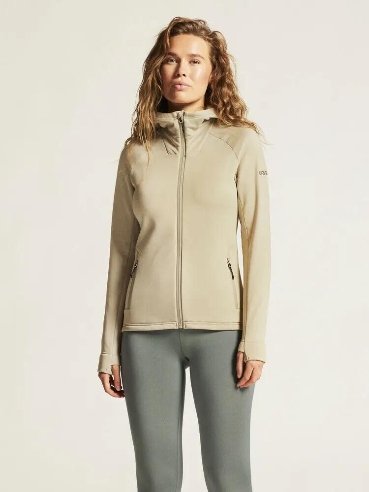 craft ADV Explore Power Fleece Hood Jacket W – Dehnbares Fleece 2/7