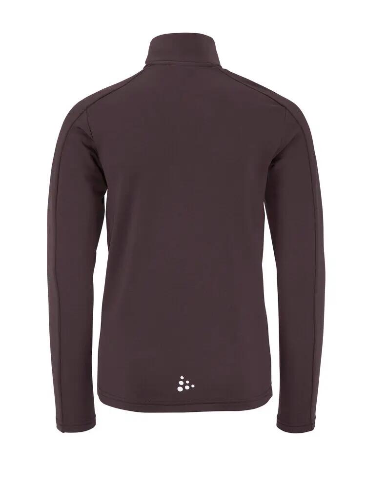 craft Gain Midlayer Jr - midlayer junior con zip, Dk Plum 2/2