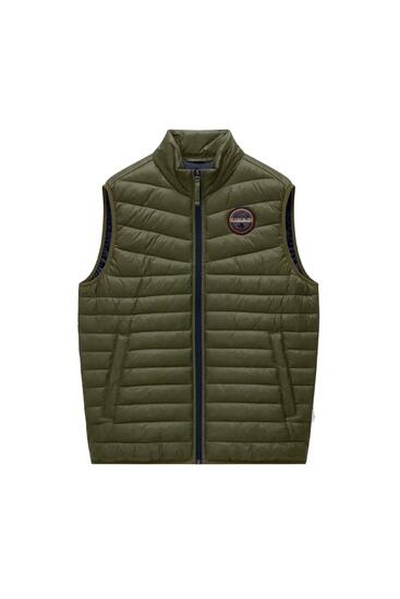Gilet sans manches homme Napapijri Amis - kaki
