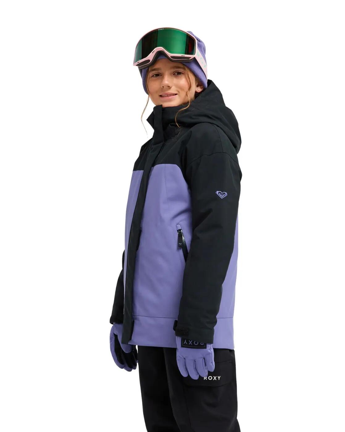 Funktionelle Schneejacke ICE BOUNDED 10K Schwarz Meisjes 8-16 4/4