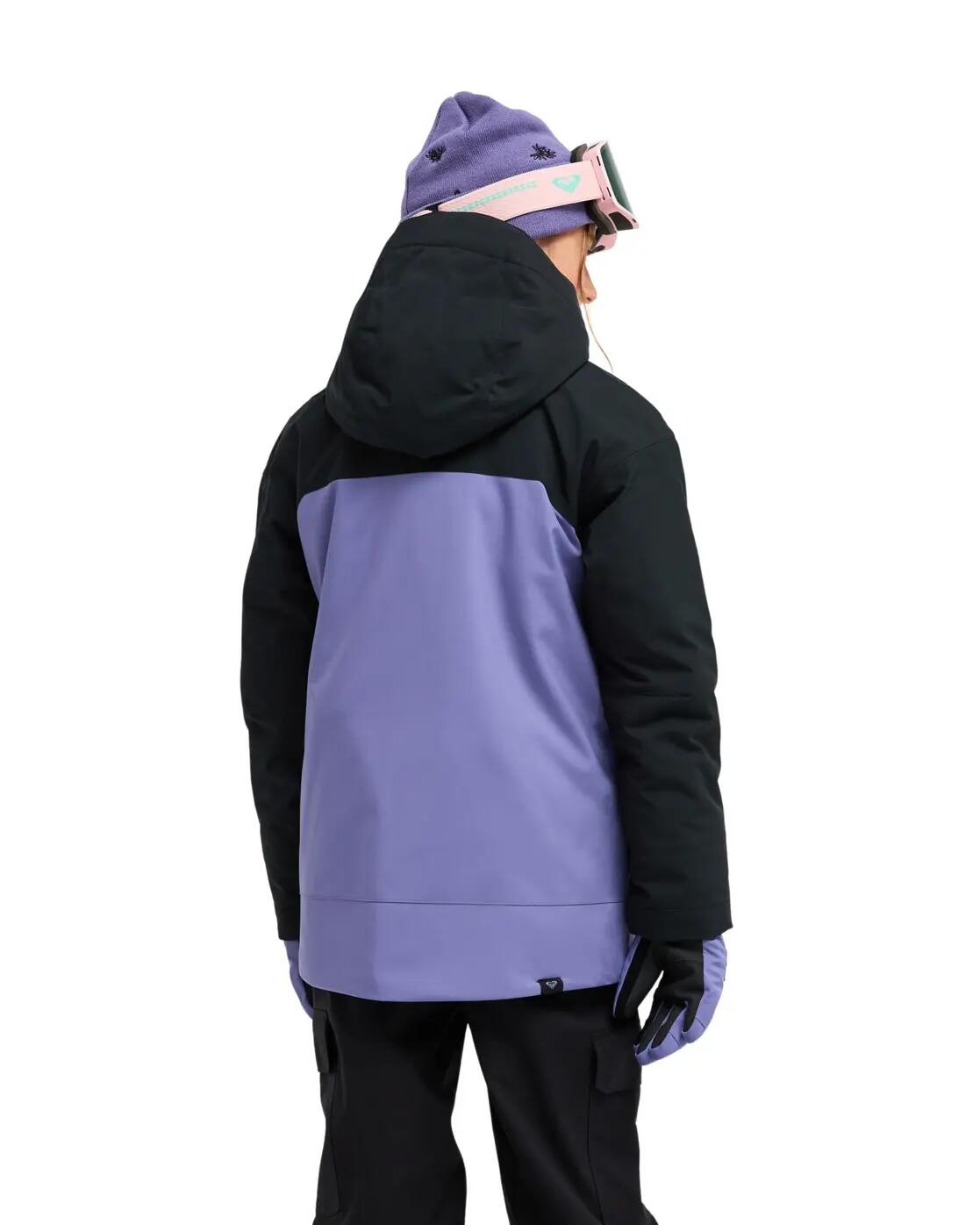 Funktionelle Schneejacke ICE BOUNDED 10K Schwarz Meisjes 8-16 2/4