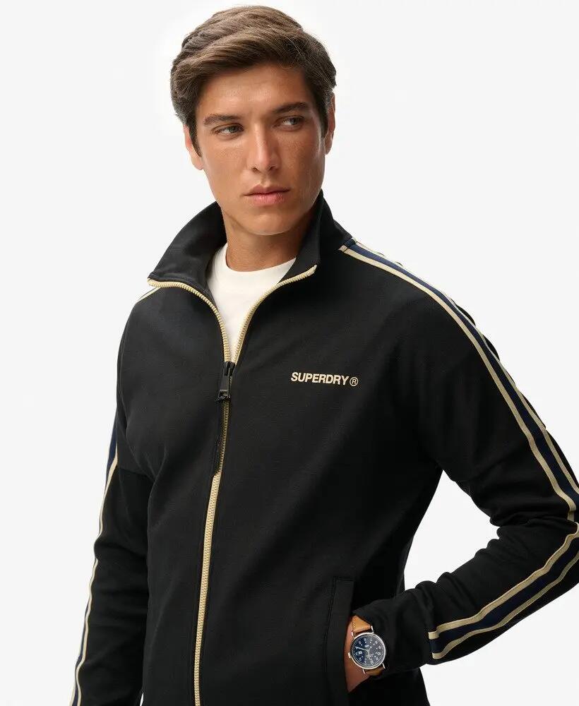 superdry Tech Cult Loose Track Top - Veste sweat ample, col zippé 2/5
