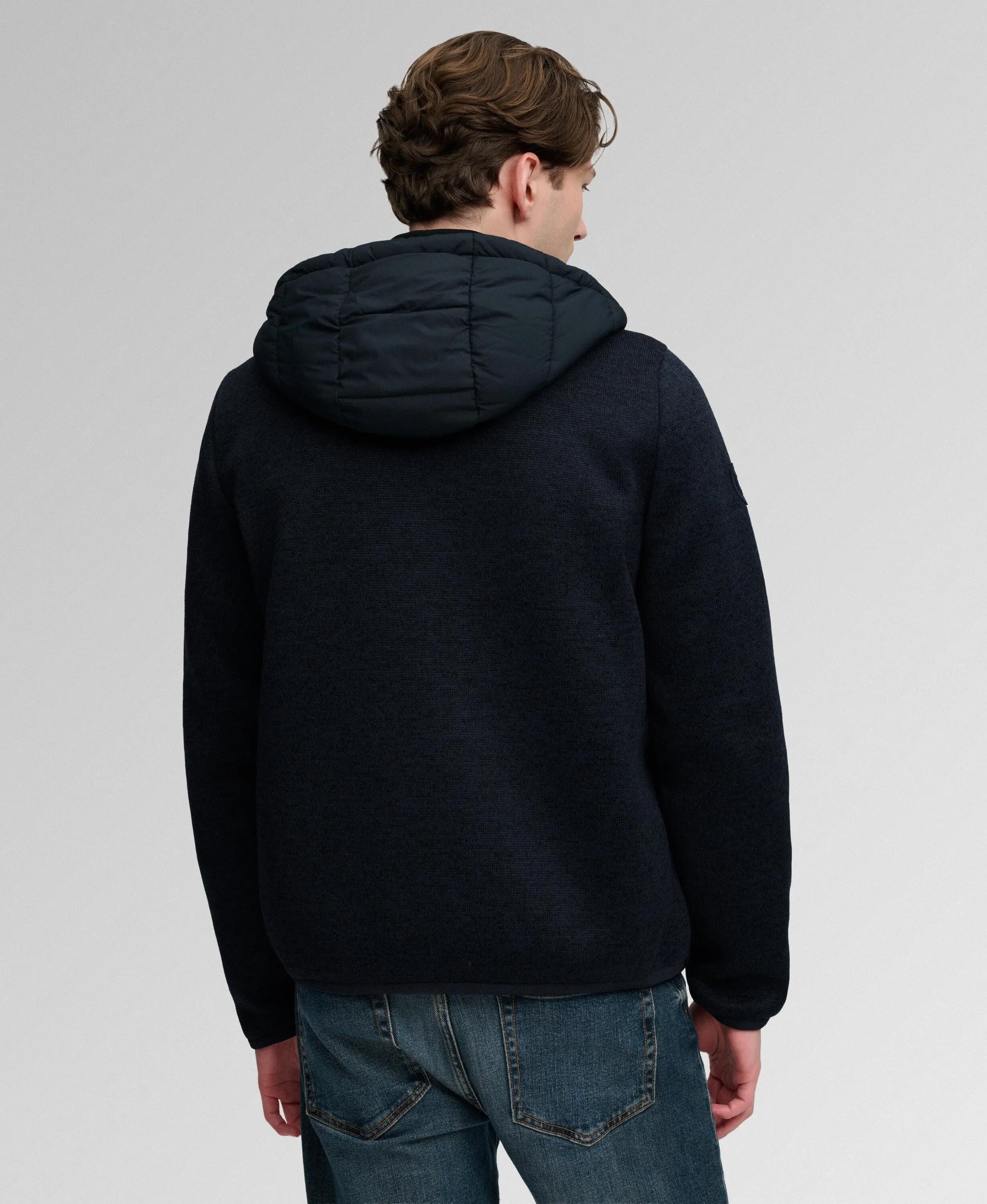superdry Casaco Hooded Storm Knit Hybrid em poliéster reciclado 6/7