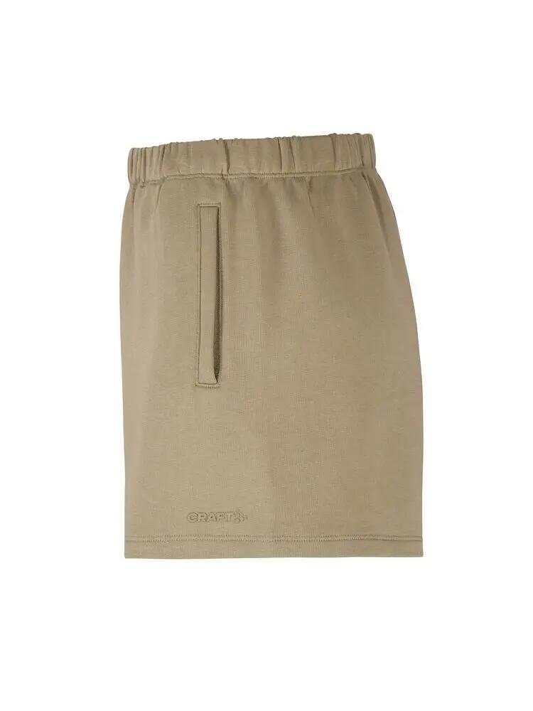 craft Frequent Sweatshorts W – short em algodão biológico, corte relaxed 3/7