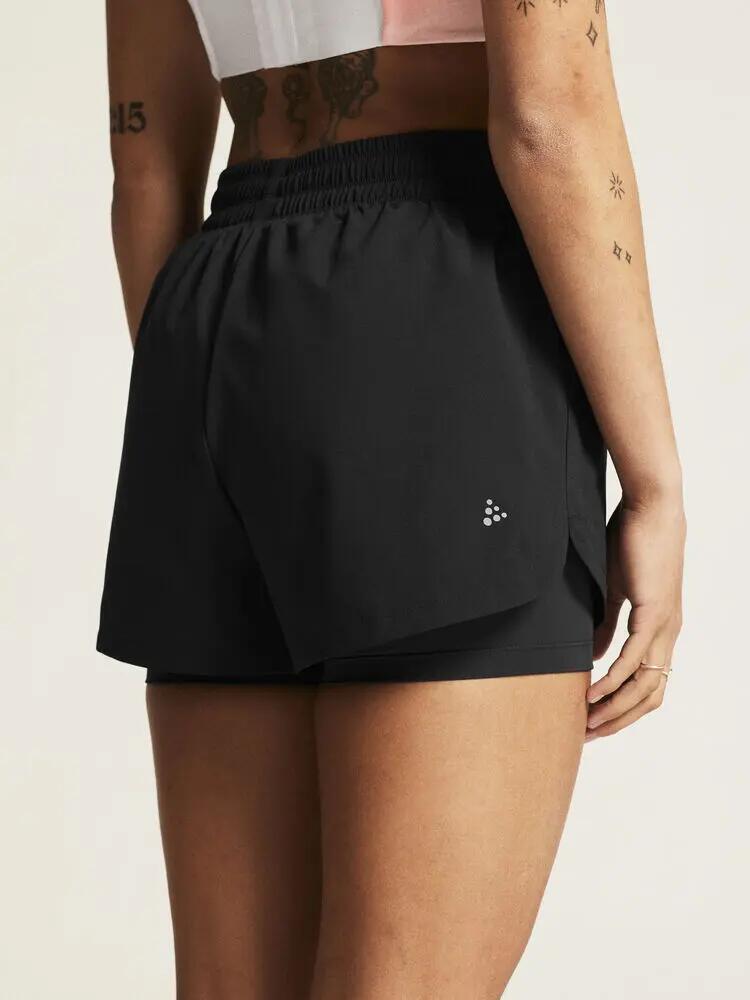 craft ADV Essence 2-In-1 Shorts 2 W – 2‑in‑1 trainingshort met ingebouwde tight 3/7