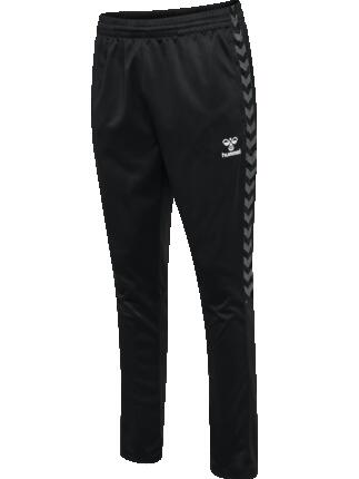 hummel hmlAUTHENTIC TRAINING PANTS spodnie treningowe czarne poliester – BLACK