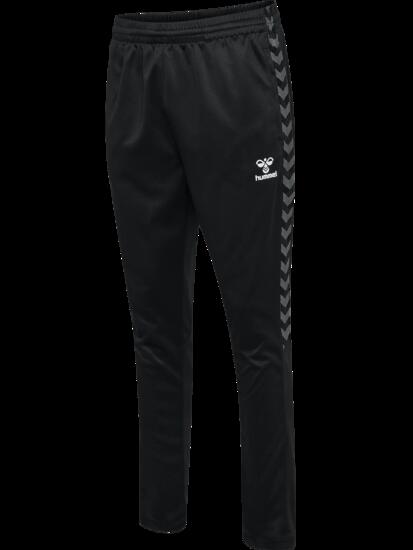 hummel hmlAUTHENTIC TRAINING PANTS spodnie treningowe czarne poliester – BLACK
