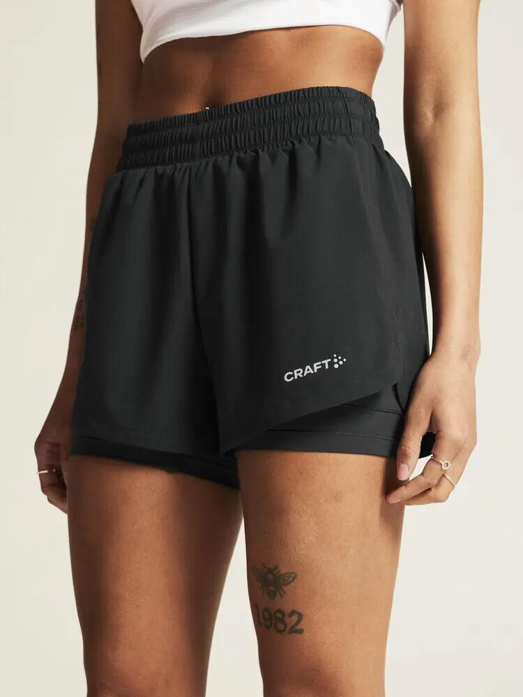 craft ADV Essence 2-In-1 Shorts 2 W – 2‑in‑1 trainingshort met ingebouwde tight 2/7