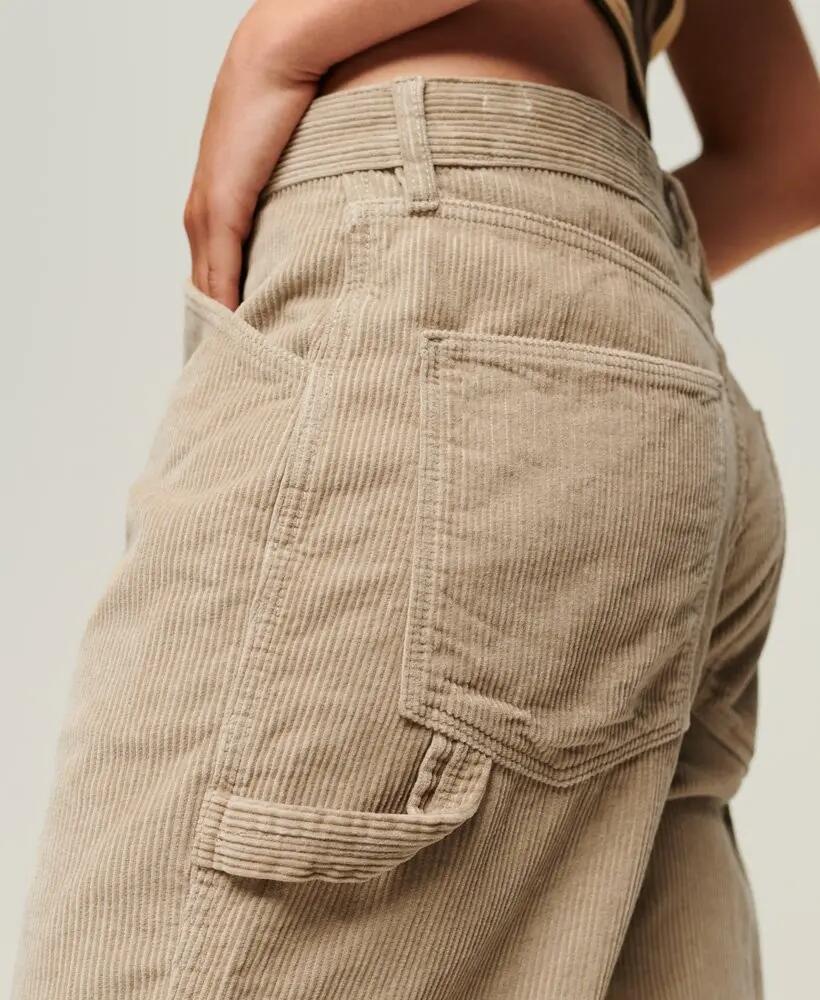 superdry Cord Carpenter Trousers de pana – corte wide 6/7
