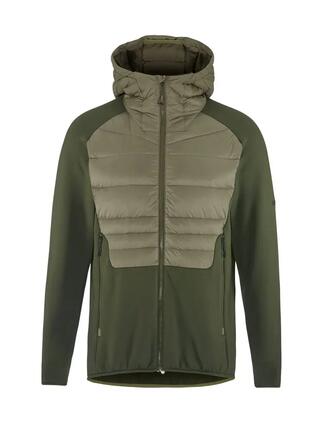 craft ADV Explore Lt. Down Hybrid Jacket M — Dons boven, geborsteld fleece onder