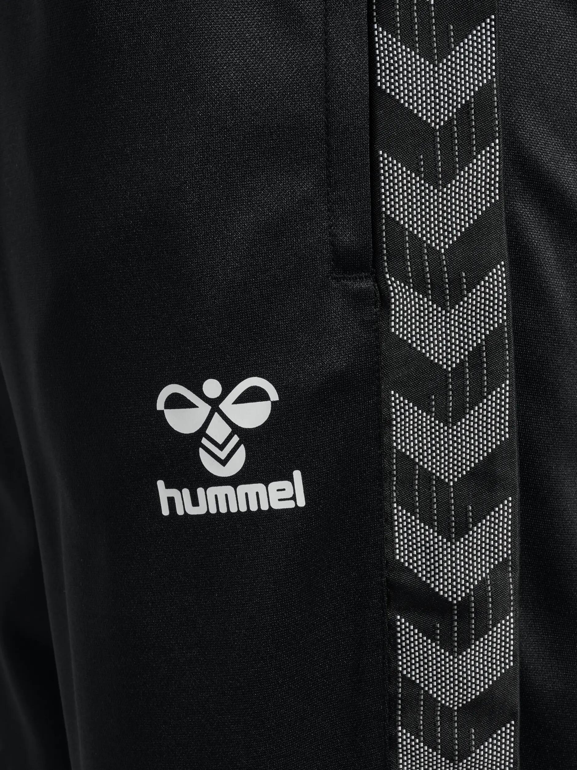 hummel hmlAUTHENTIC TRAINING PANTS pantaloni da allenamento in polyester nero 3/3