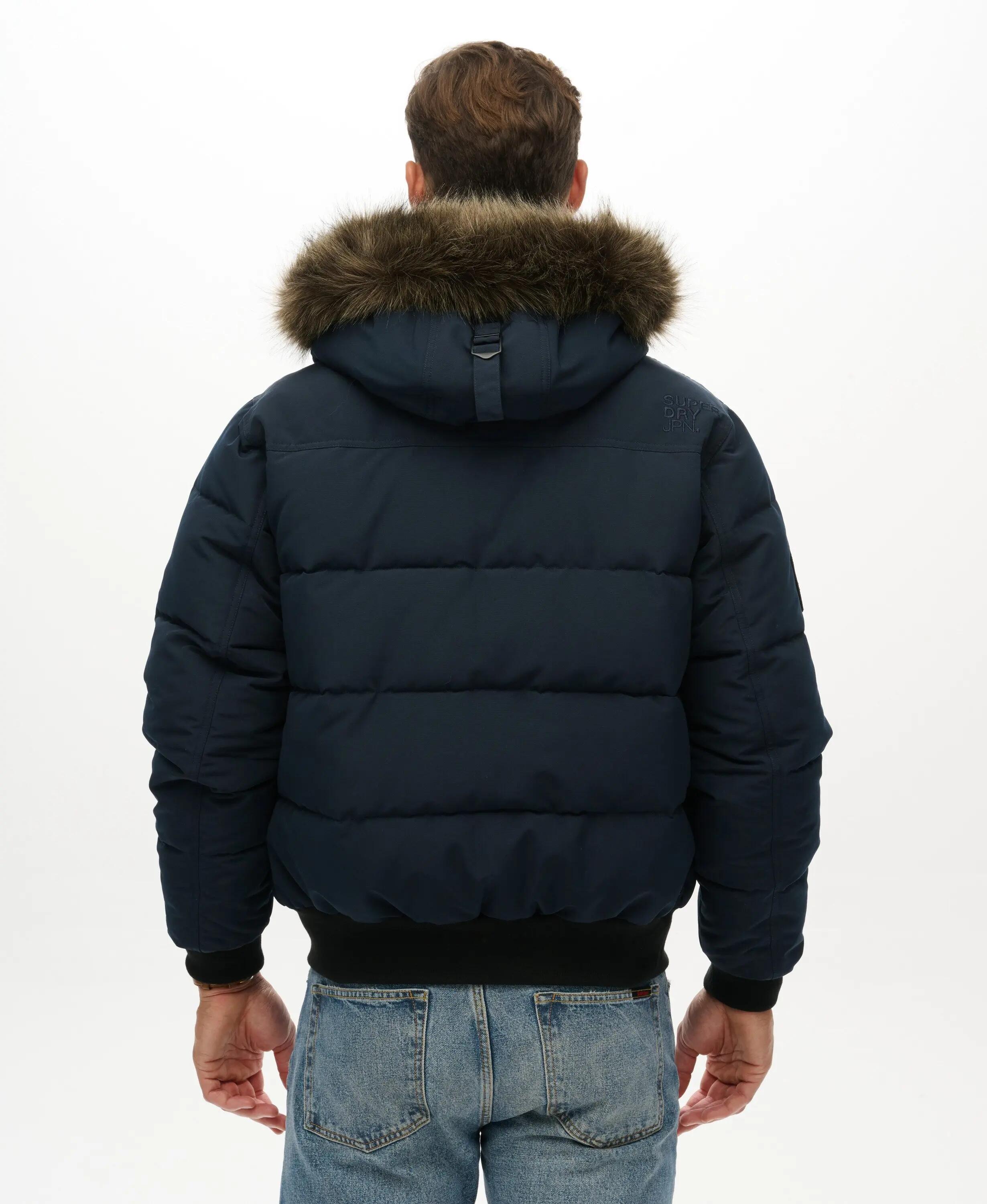 superdry Casaco Everest Puffer Bomber com Capuz – Corte Relaxed 6/6