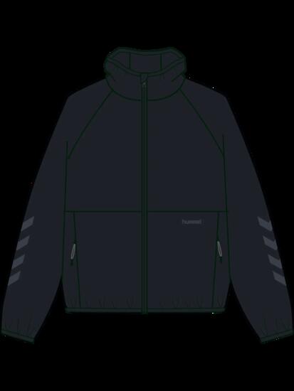 hummel hmlACTIVE WINDBREAKER veste zippée légère résistante au vent