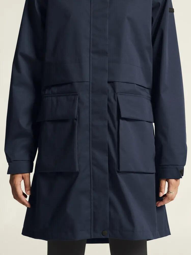 craft Urban Parka W impermeável em poliéster reciclado 7/7