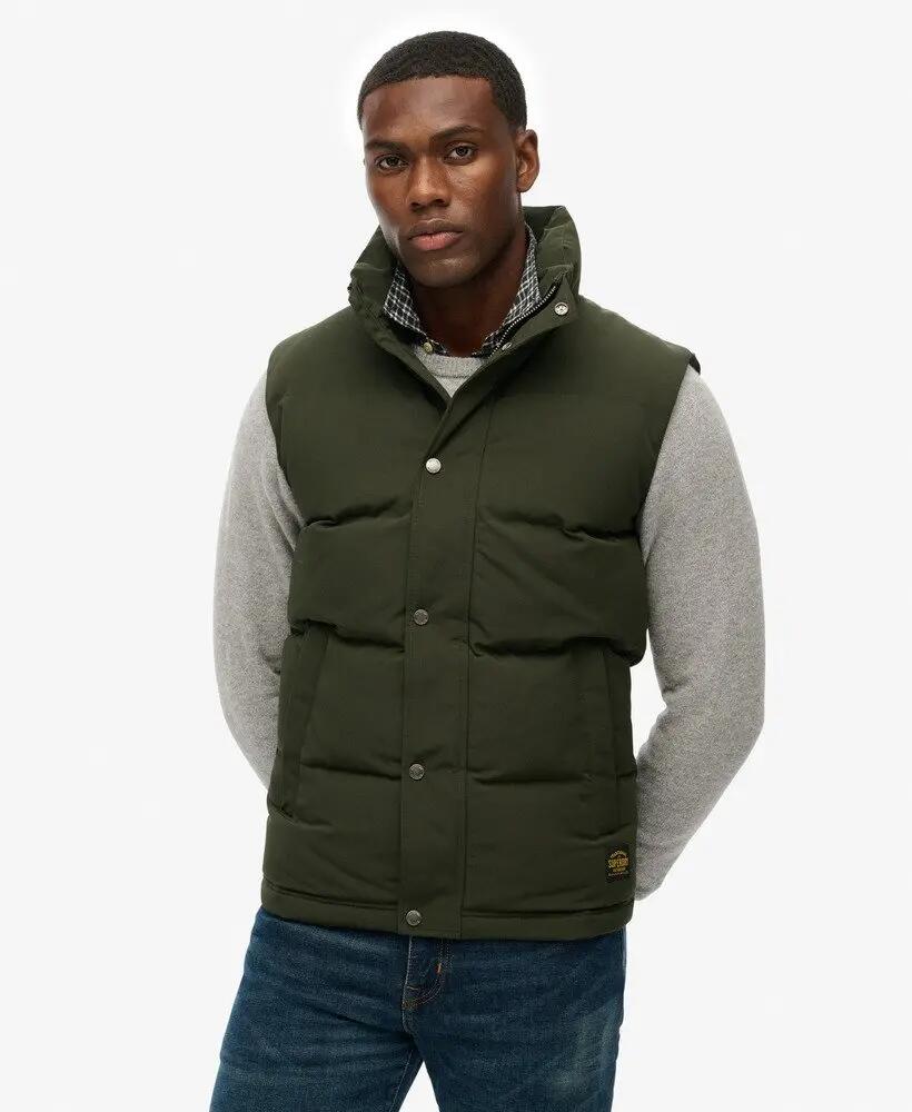 superdry Bez-kaptura Everest Gilet pikowany 6/6