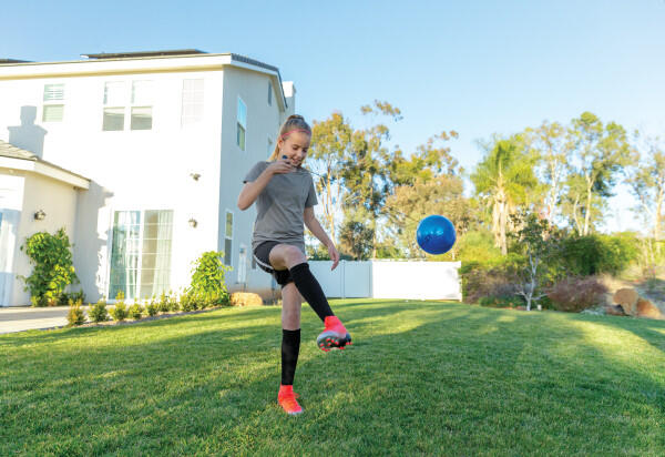 Star-Kick Touch Trainer, pega ergonómica, rotação de 360°, treino de futebol 4/5