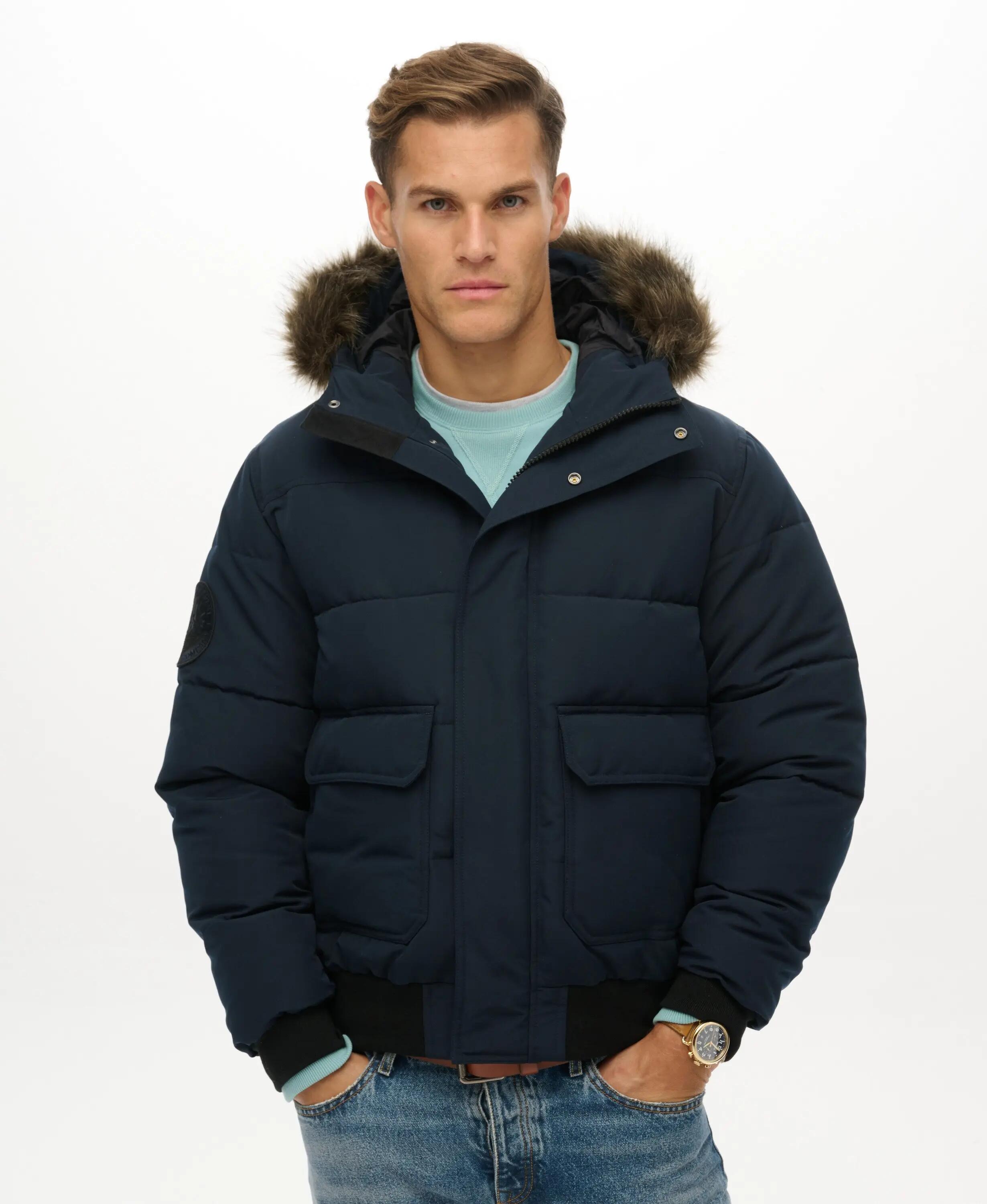 superdry Casaco Everest Puffer Bomber com Capuz – Corte Relaxed 5/6