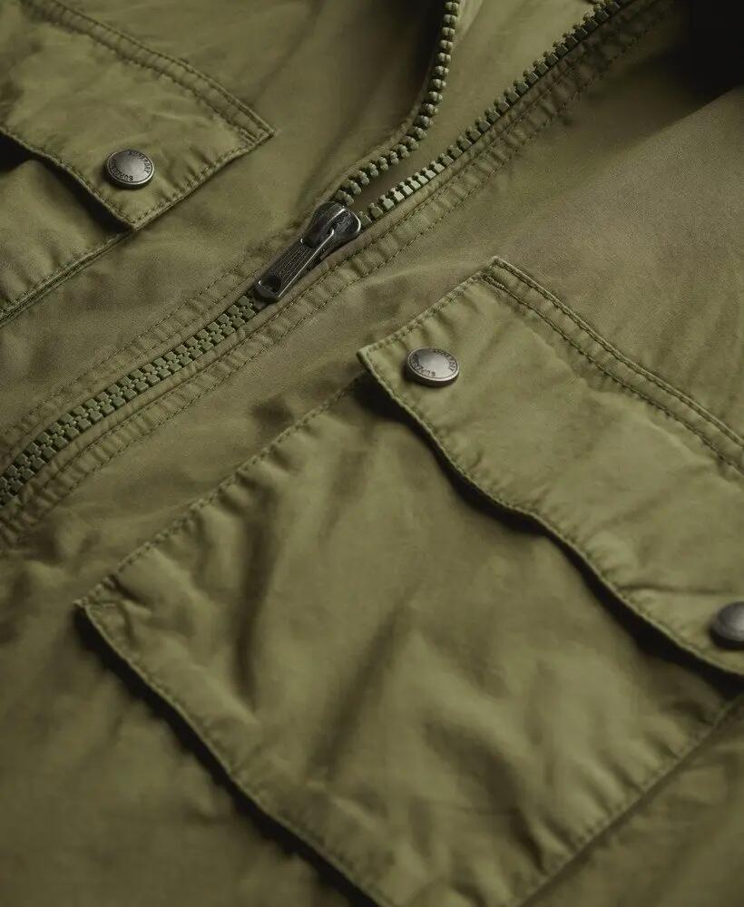 superdry Casaco Essentials com fecho de correr em algodão 6/7