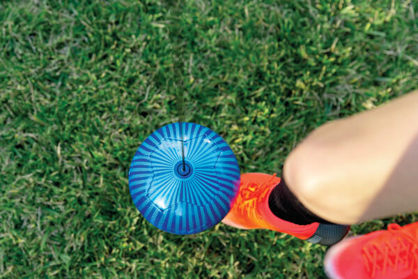 Star-Kick Touch Trainer, pega ergonómica, rotação de 360°, treino de futebol 3/5