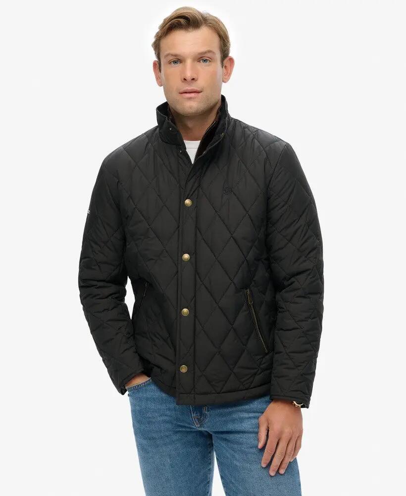 superdry Wattierte Quilted Estate Country Jacke – Entspannte Passform, 5/7