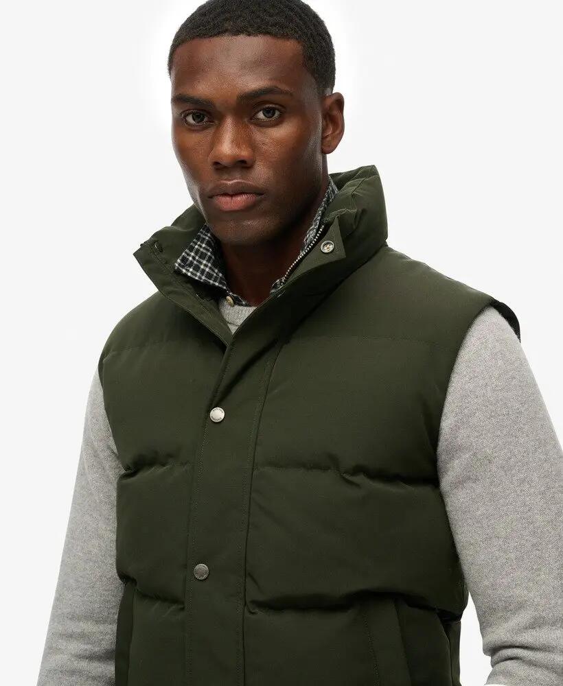 superdry Bez-kaptura Everest Gilet pikowany 4/6