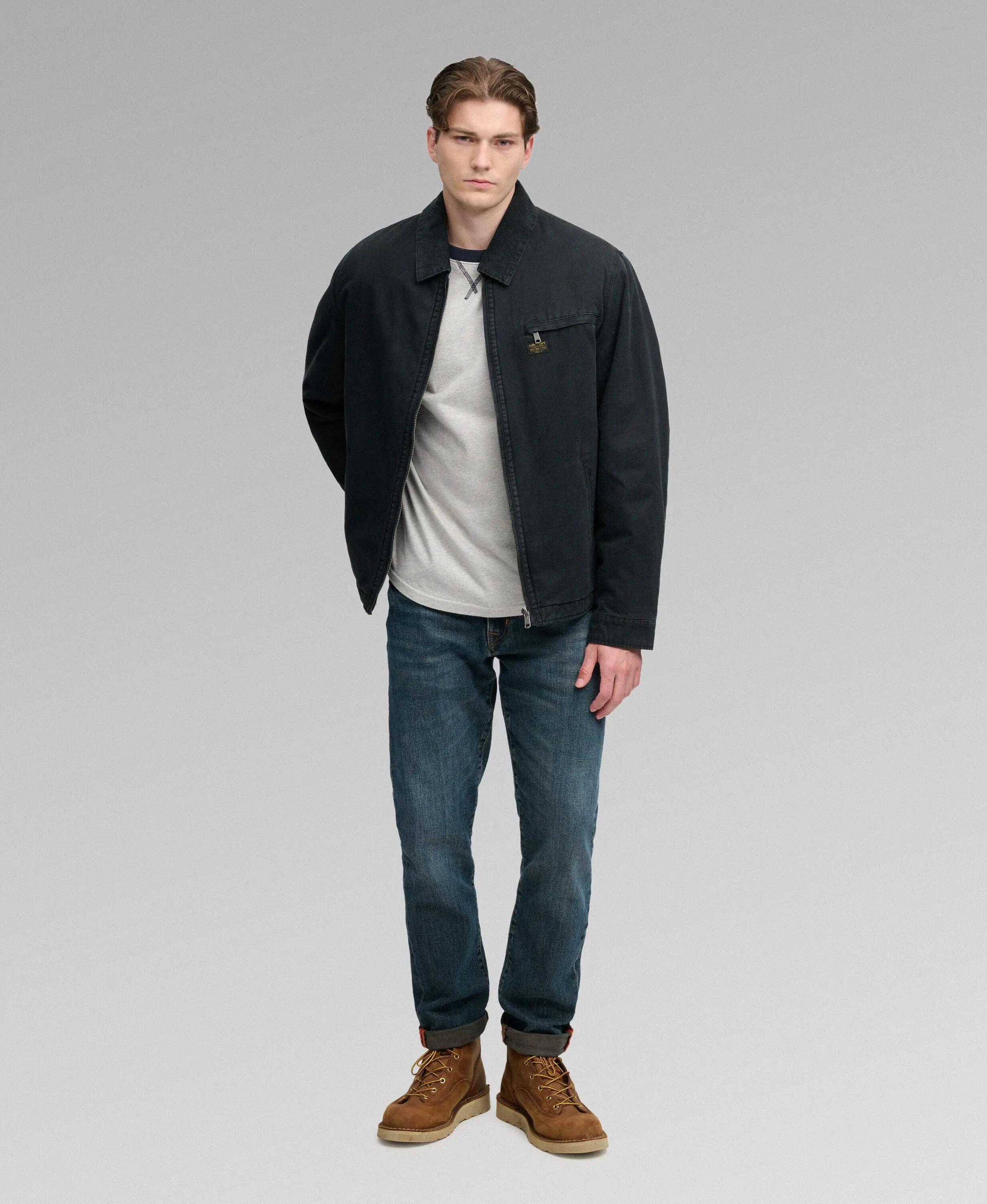 superdry Workwear Ranch Jacket – kurtka twill z kołnierzem z weluru sztruksowego 3/5
