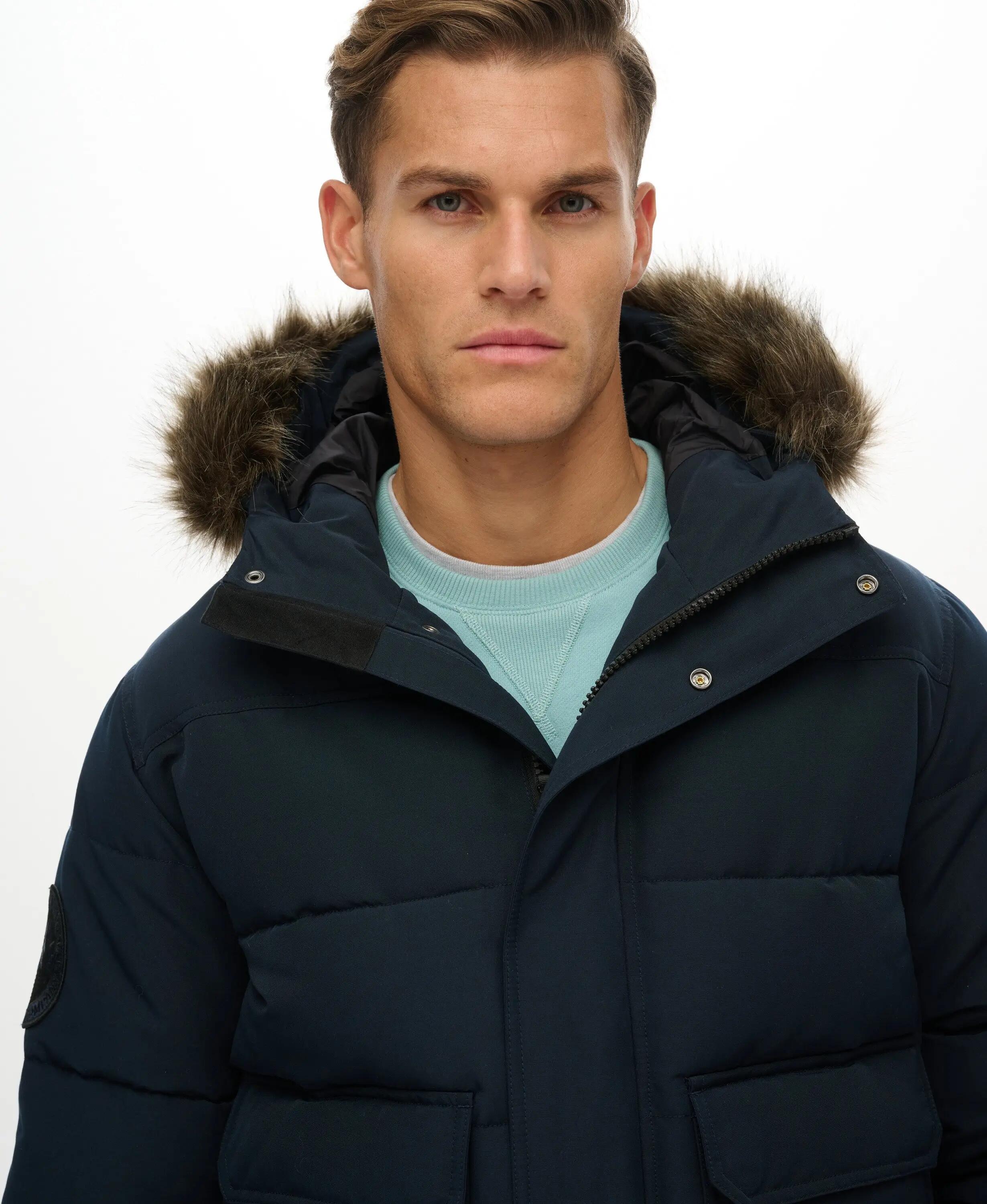 superdry Casaco Everest Puffer Bomber com Capuz – Corte Relaxed 4/6